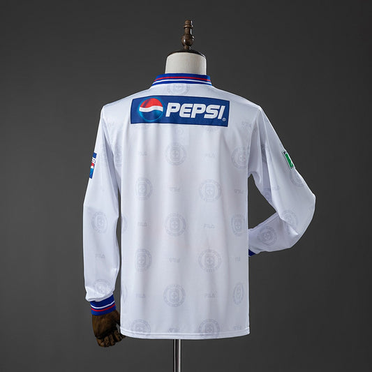 Cruz Azul 1998 Away Long Sleeve Retro Kit back view