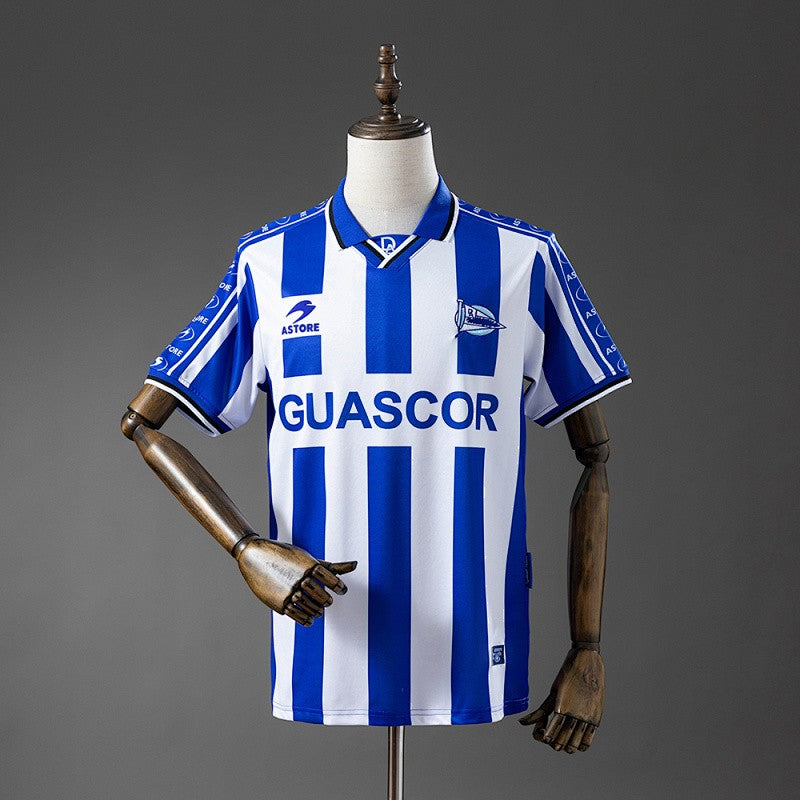 Deportivo Alavés 1998/99 Home Retro Kit front view