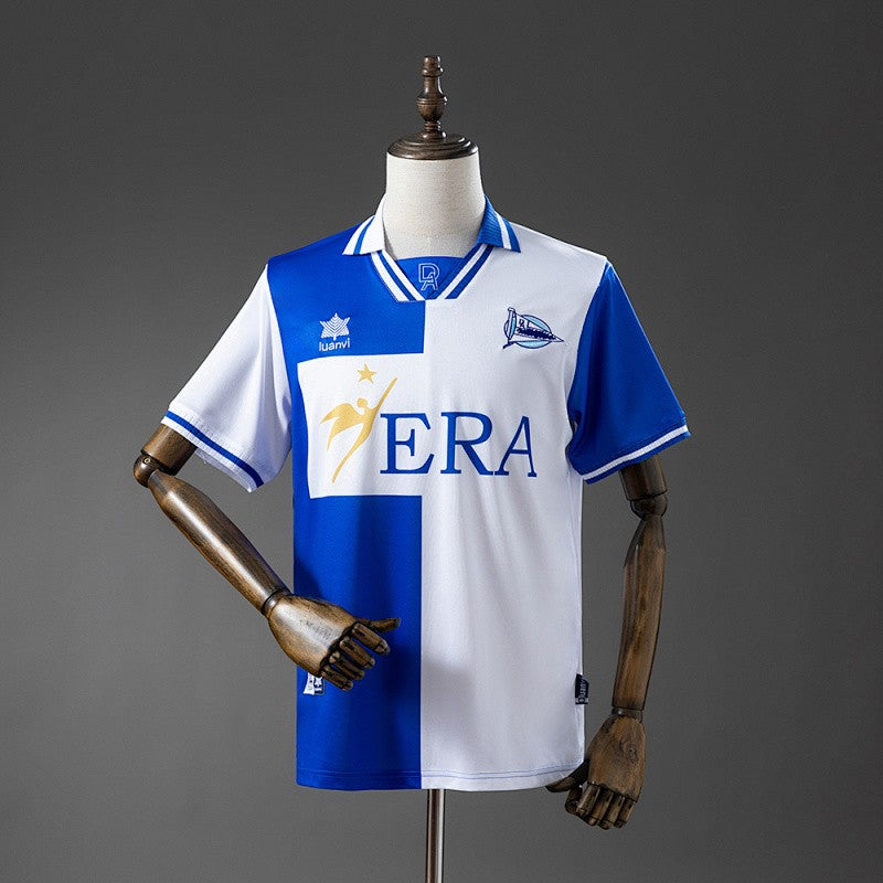 Deportivo Alavés 1999/00 Home Retro Kit front view
