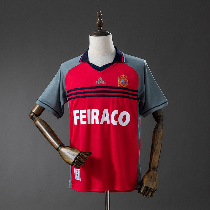 Deportivo La Coruña 1998/99 Away Retro Kit front view
