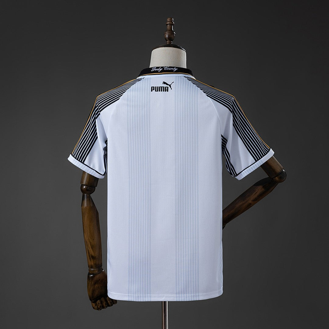 Derby County 1995/96 Home Retro Kit back view