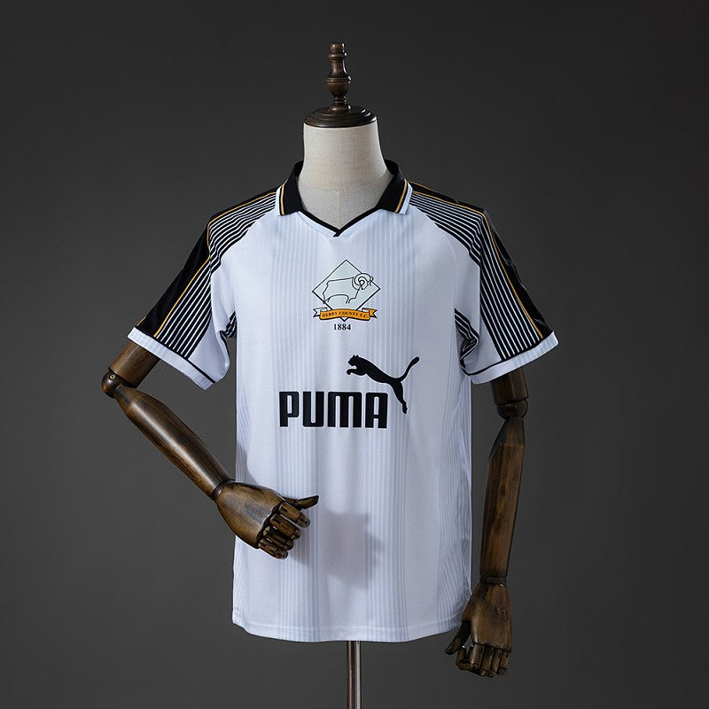 Derby County 1995/96 Home Retro Kit front view