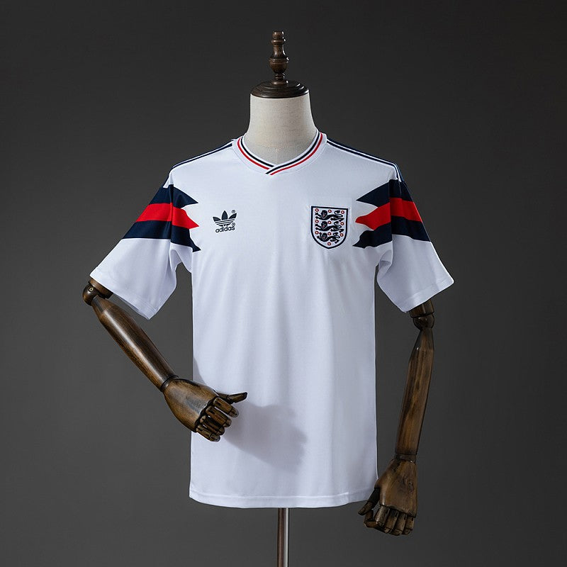 England 1990 Home Retro Kit front view