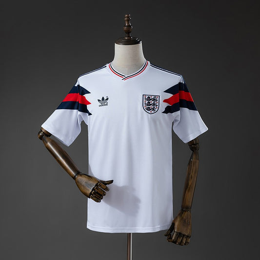 England 1990 Home Retro Kit front view