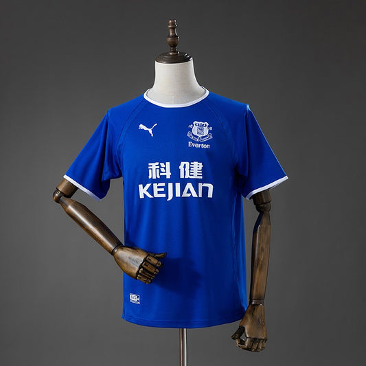Everton 2003/04 Home Retro Kit front view