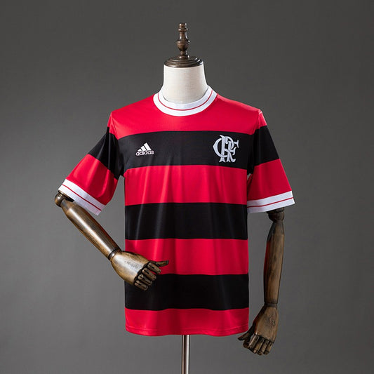 Flamengo 2018 Commemorative Edition Retro Kit front view