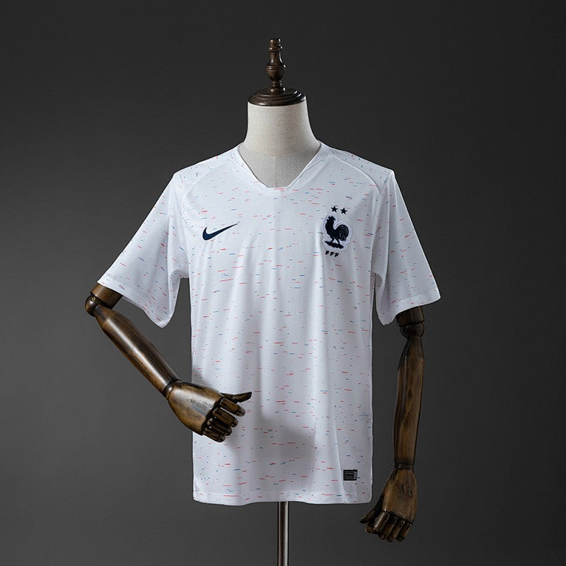 France 2018 Away Retro Kit front view