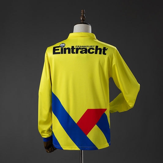 Eintracht Frankfurt 1993/96 Away Long Sleeve Retro Kit back view
