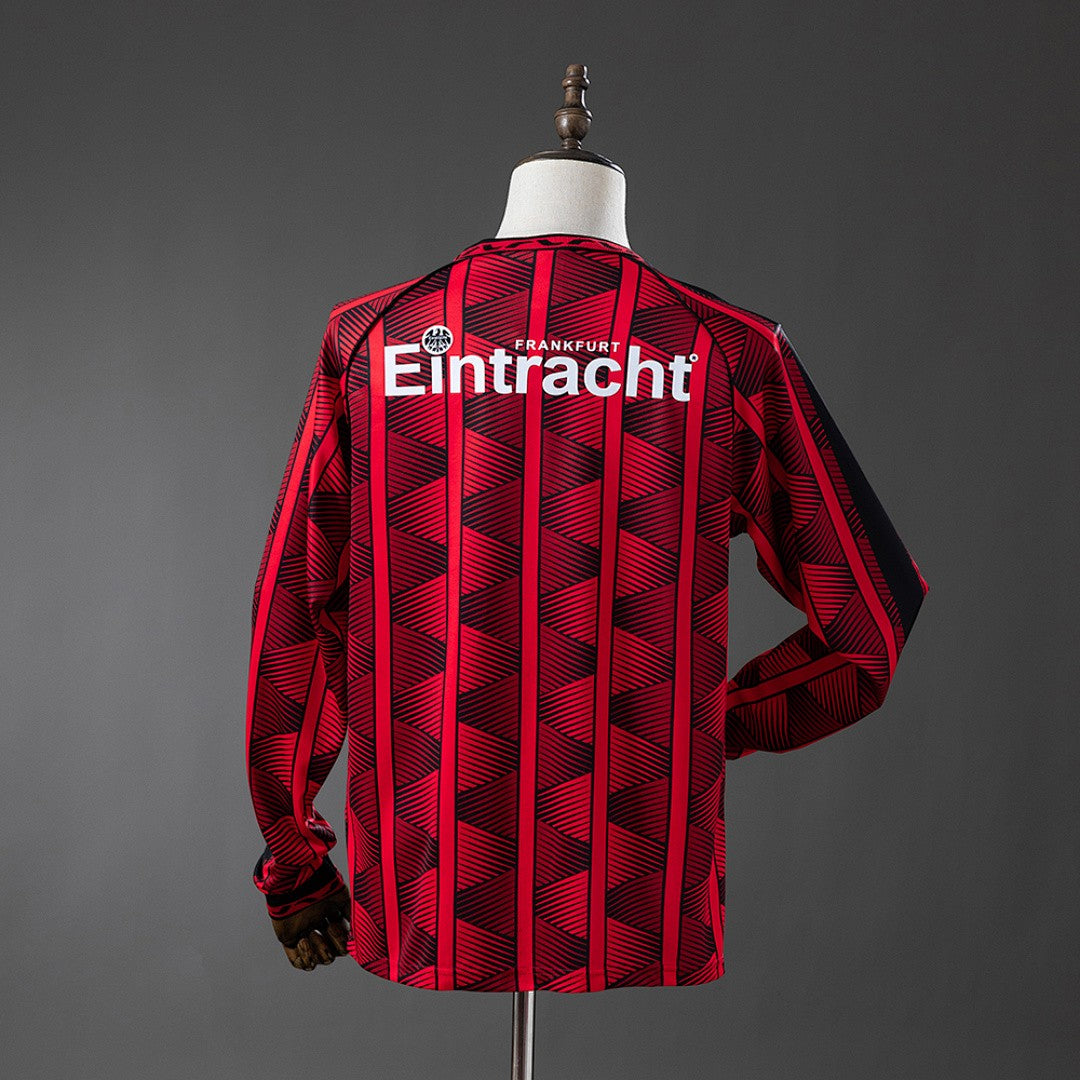 Eintracht Frankfurt 1995/96 Home Long Sleeve Retro Kit back view