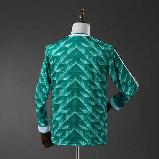 Germany 1990/91 Away Long Sleeve Retro Kit back view