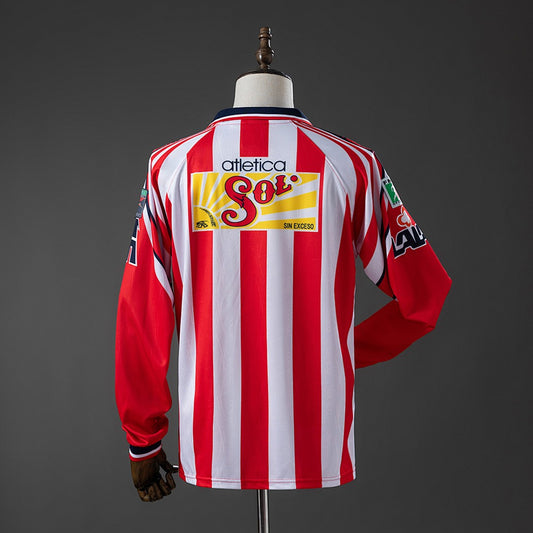 Guadalajara 1998/99 Home Long Sleeve Retro Kit back view