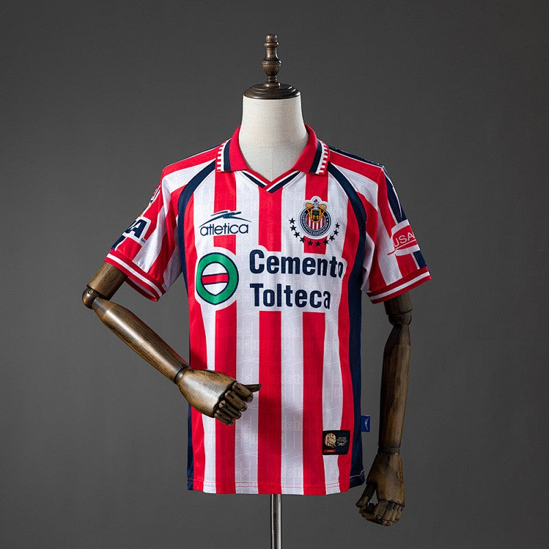 Guadalajara 1999/00 Home Retro Kit front view