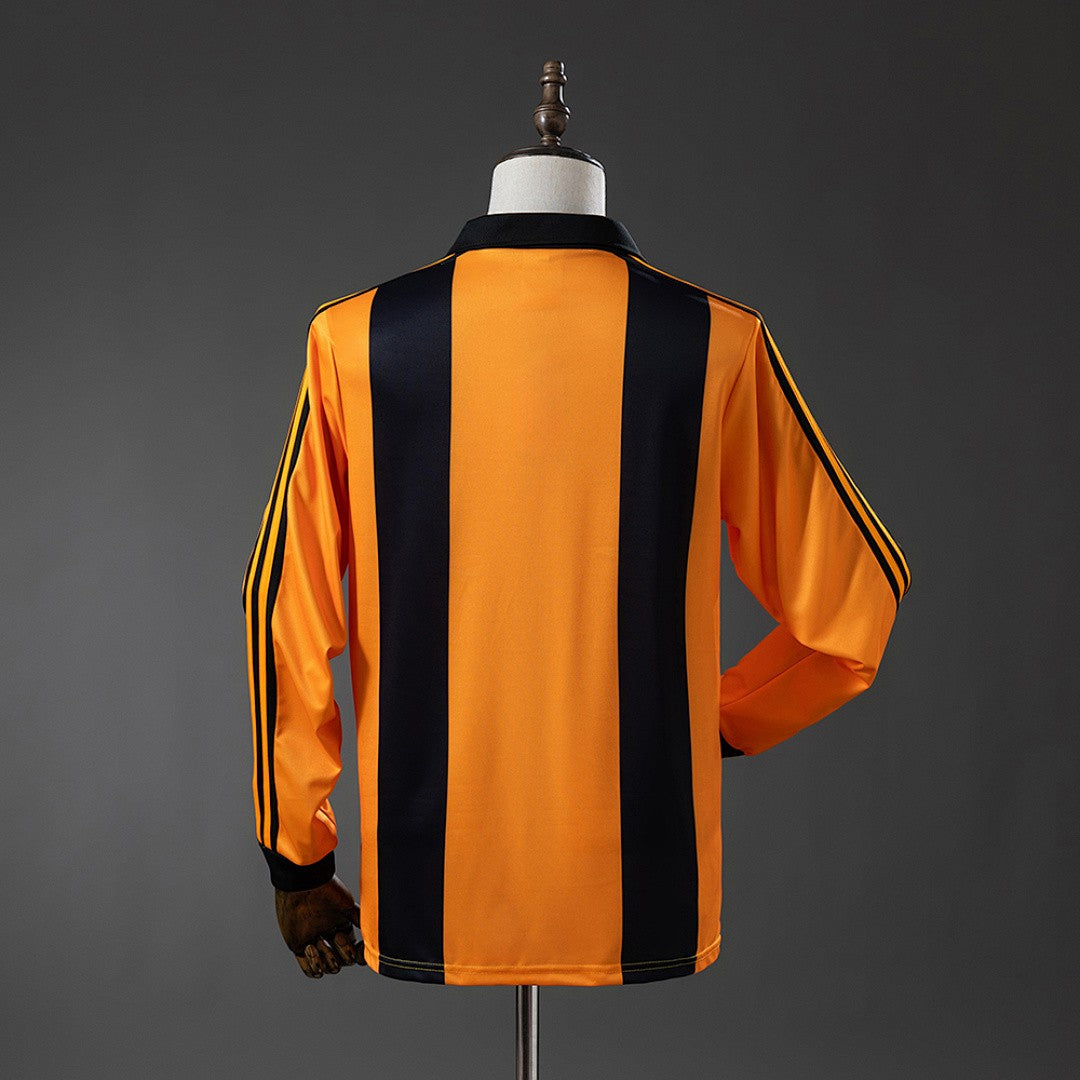 Hull City 1981/82 Home Long Sleeve Retro Kit back view