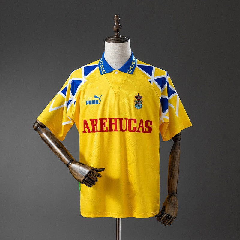 UD Las Palmas 1995/96 Home Retro Kit front view