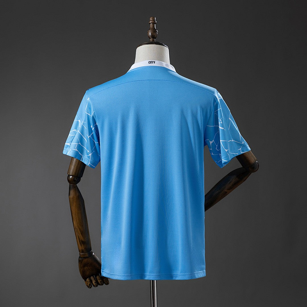 Manchester City 2020/21 Home Retro Kit back view