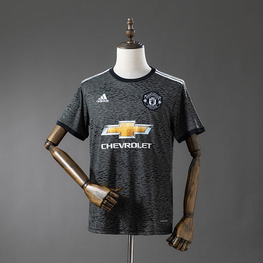Manchester United 2020/21 Away Retro Kit front view