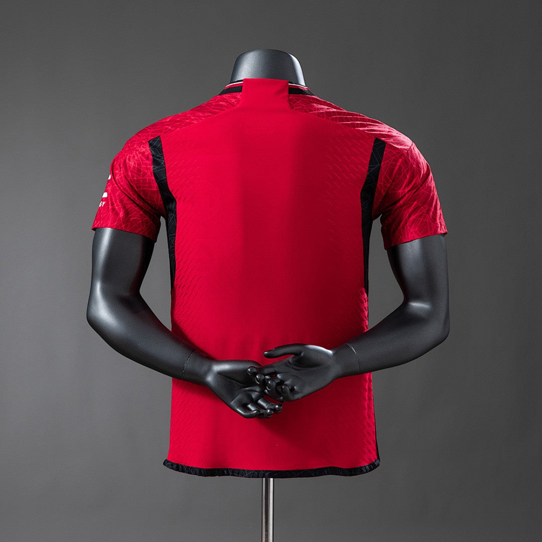 Manchester United 2023/24 Home Player Retro Kit back view