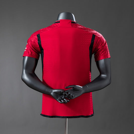 Manchester United 2023/24 Home Player Retro Kit back view