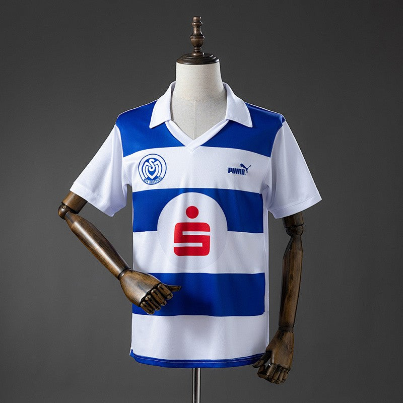 MSV Duisburg 1990/91 Home Retro Kit front view