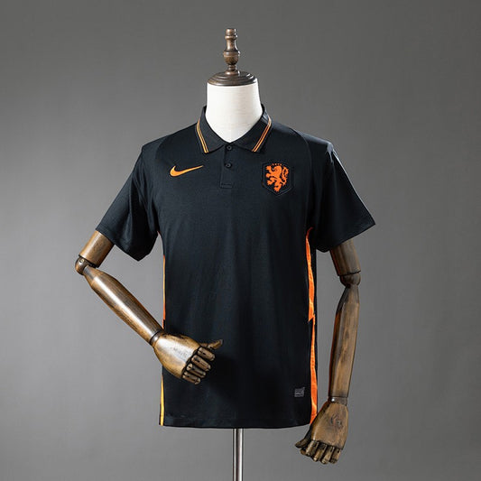 Netherlands 2021 Away Retro Kit front view
