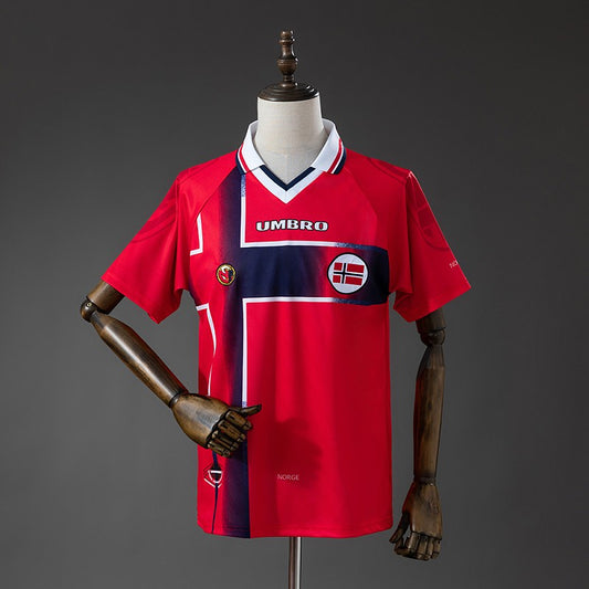 Norway 1997/98 Home Retro Kit front view