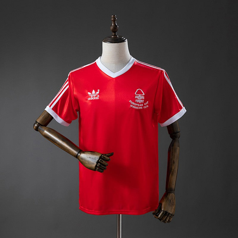 Nottingham Forest 1977/80 Home Retro Kit front view
