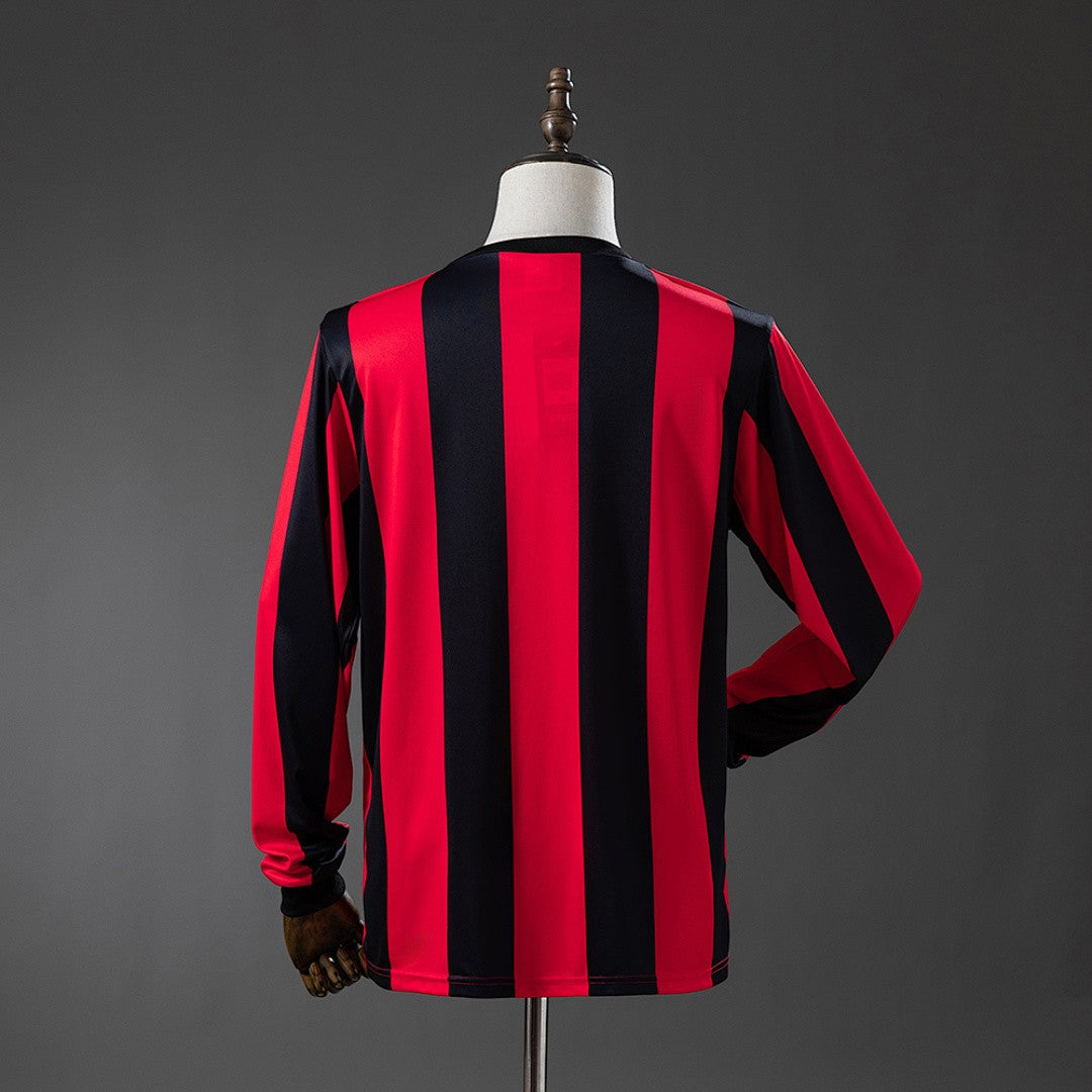 OGC Nice 1977/78 Home Long Sleeve Retro Kit back view
