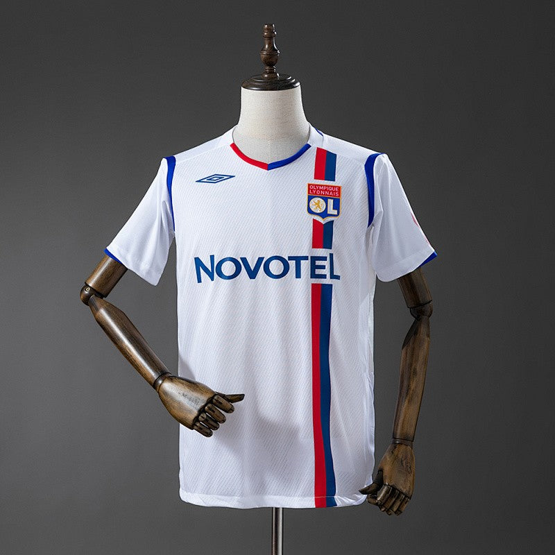 Olympique Lyonnais 2008/09 Home Retro Kit front view