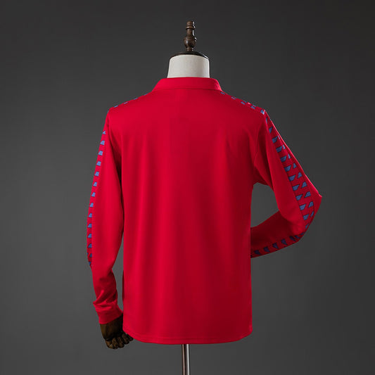 CA Osasuna 1983 Home Long Sleeve Retro Kit back view
