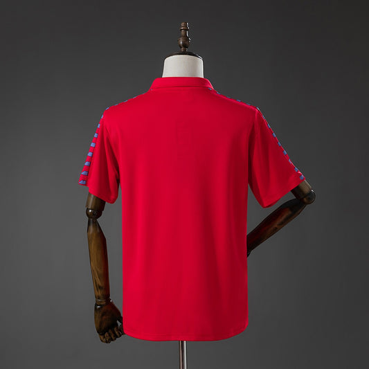 CA Osasuna 1983 Home Retro Kit back view