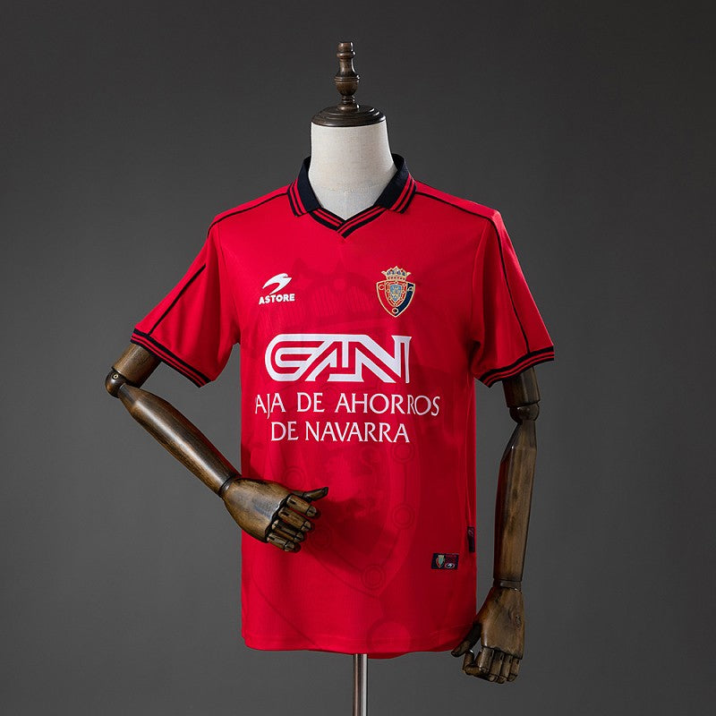 CA Osasuna 1998/00 Home Retro Kit front view