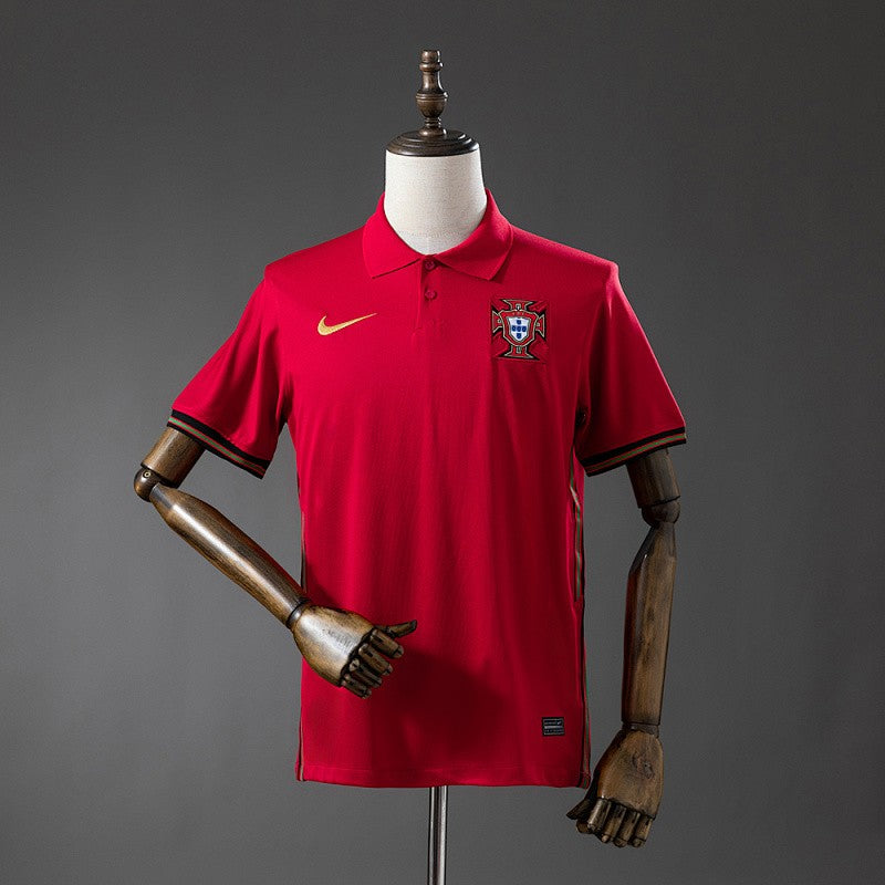 Portugal 2020/21 Home Retro Kit front view