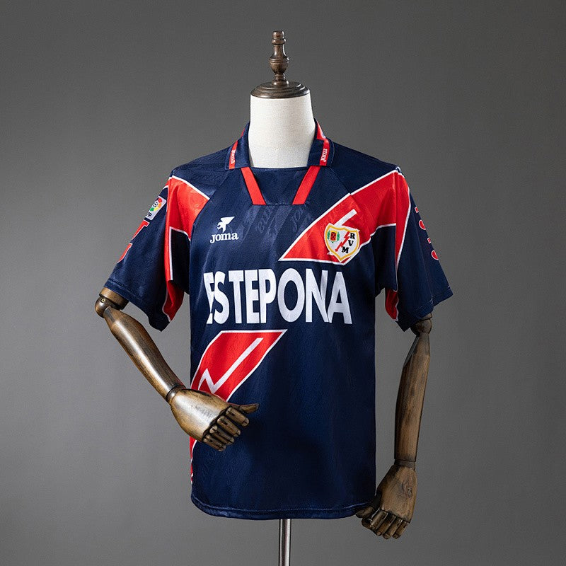 Rayo Vallecano 1995/96 Away Retro Kit front view