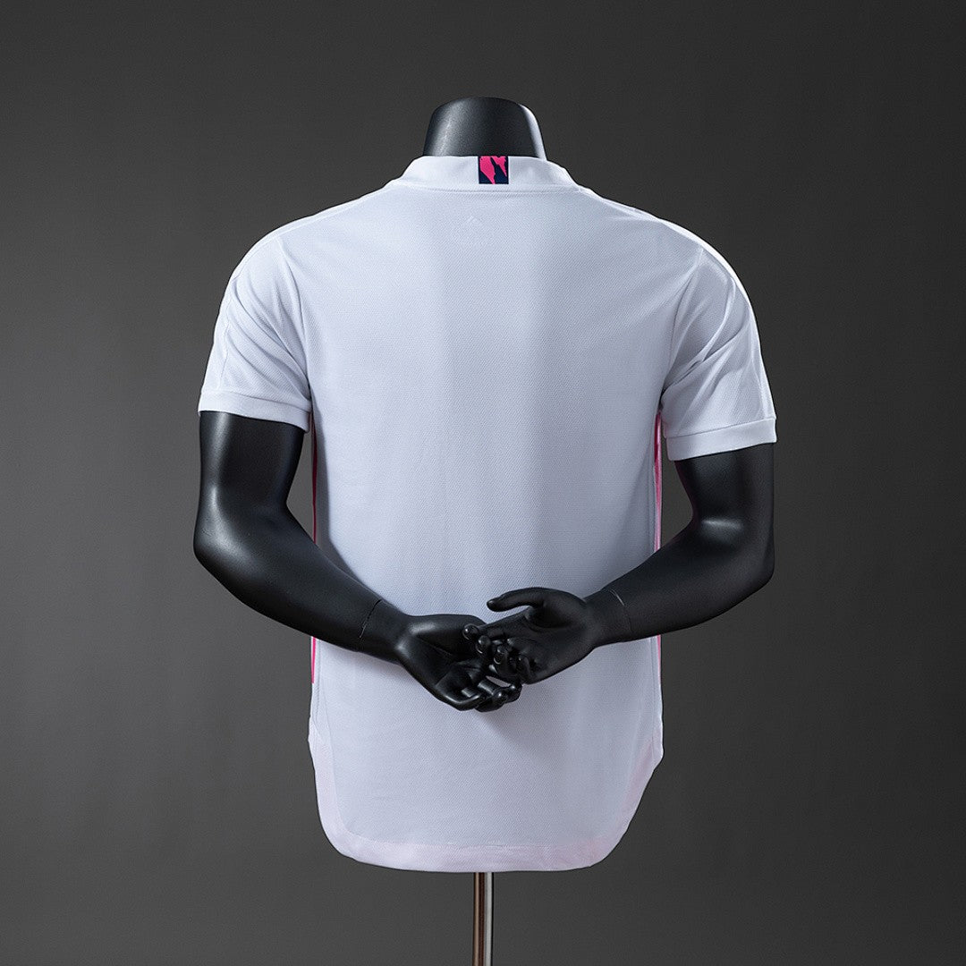 Real Madrid 2020/21 Home Player Retro Kit back view