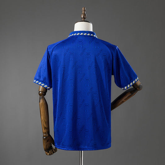 Real Oviedo 1995/96 Home Retro Kit back view