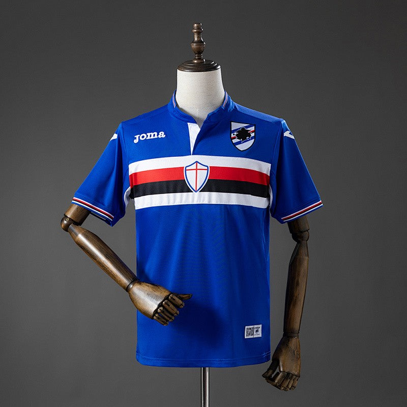 Sampdoria 2015/16 Home Retro Kit front view
