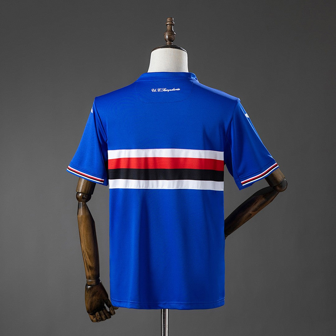 Sampdoria 2016/17 Home Retro Kit back view