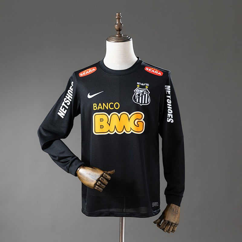 Santos 2012/13 Away Long Sleeve Retro Kit front view