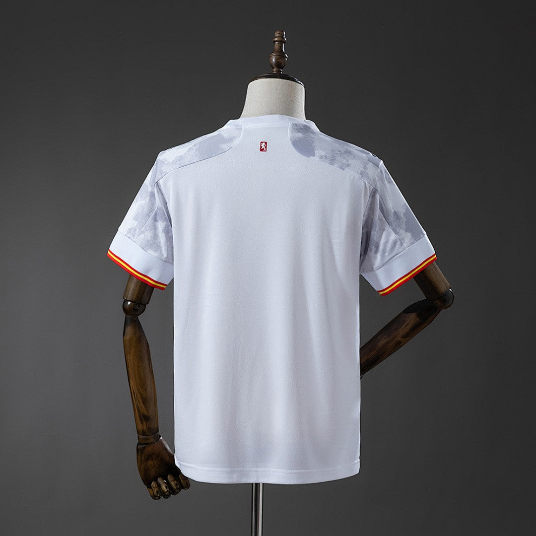 Spain 2021 Away Retro Kit back view