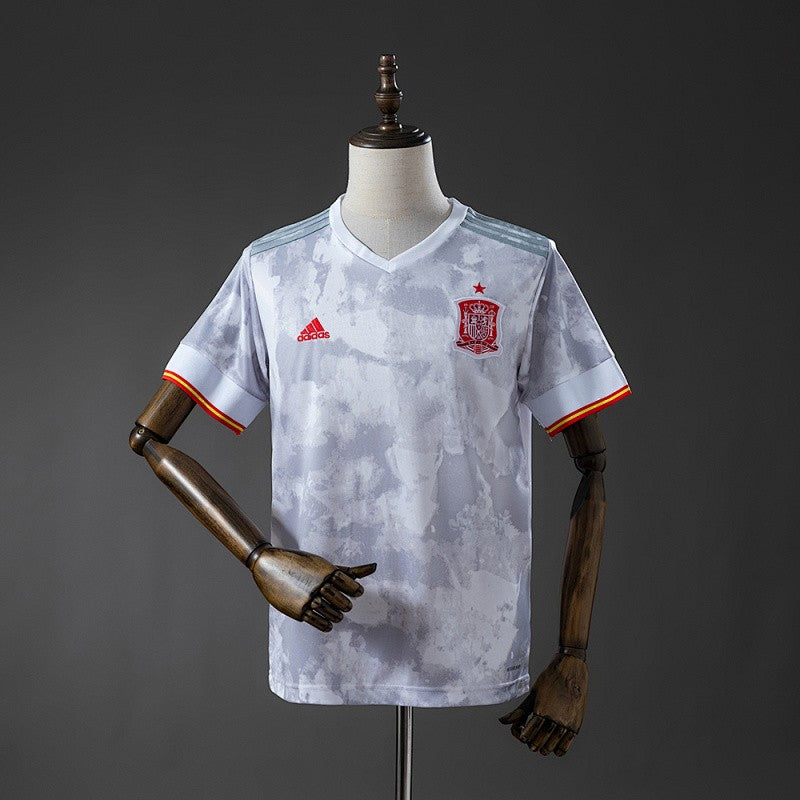 Spain 2021 Away Retro Kit front view