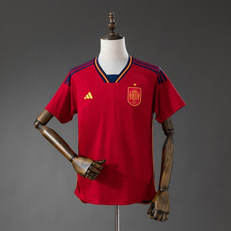 Spain 2022 Home Retro Kit front view