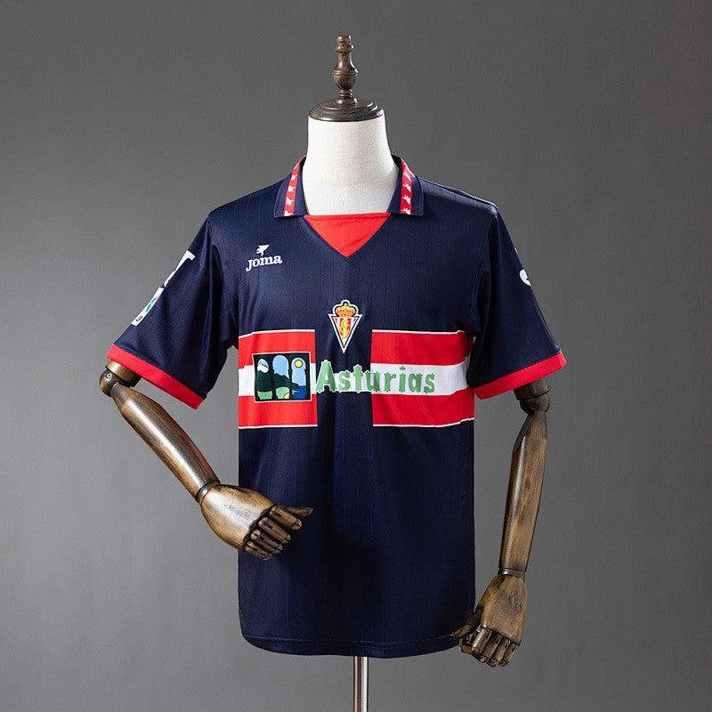 Sporting de Gijón 1996/97 Third Retro Kit front view