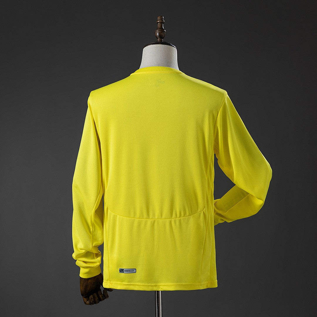 Villarreal CF 2008/09 Home Long Sleeve Retro Kit back view