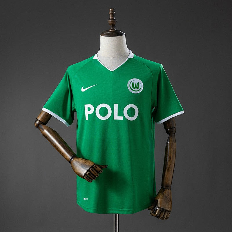 VfL Wolfsburg 2008/09 Home Retro Kit front view