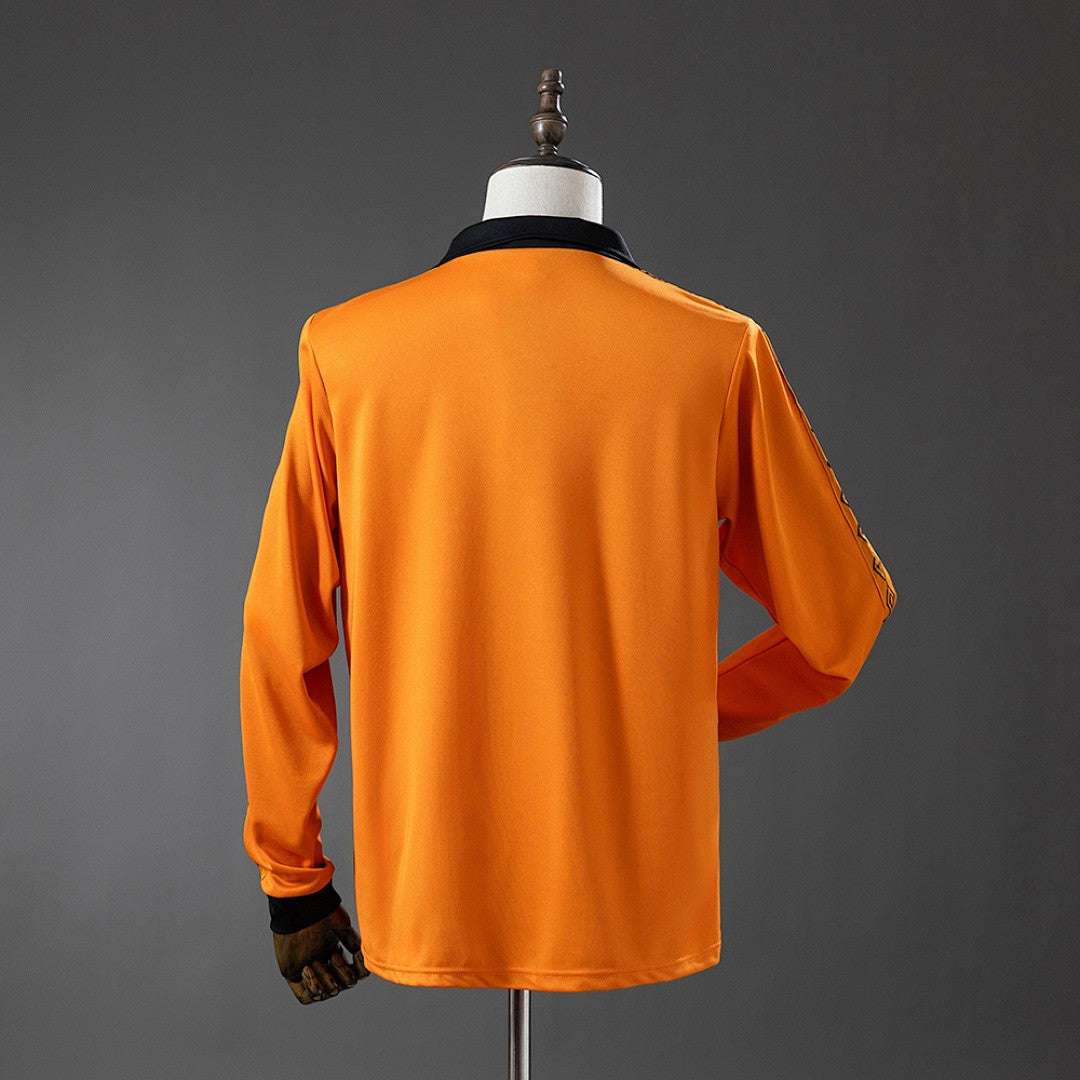 Wolverhampton Wanderers 1980/81 Home Long Sleeve Retro Kit back view