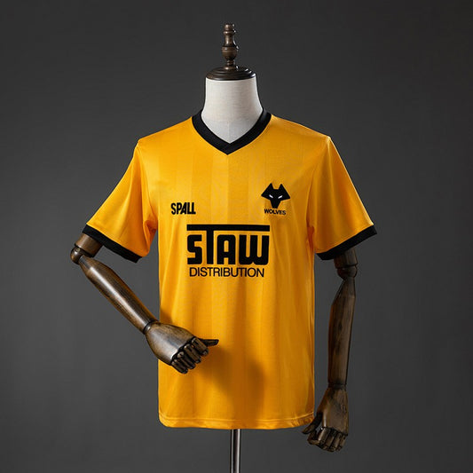 Wolverhampton Wanderers 1986/87 Home Retro Kit front view