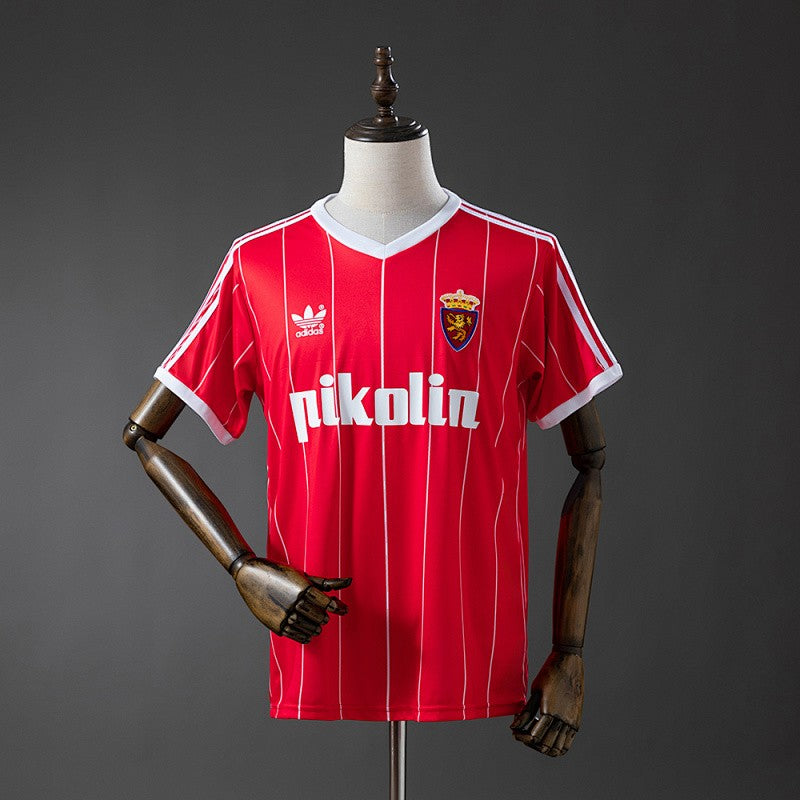 Zaragoza 1983/84 Away Retro Kit front view
