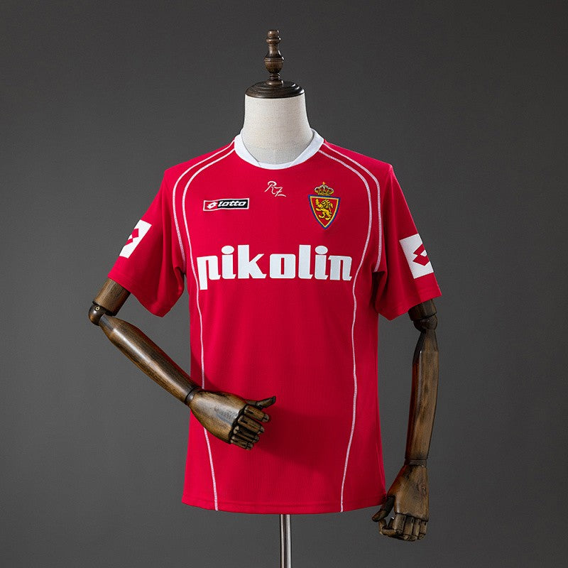 Zaragoza 2004/05 Away Retro Kit front view