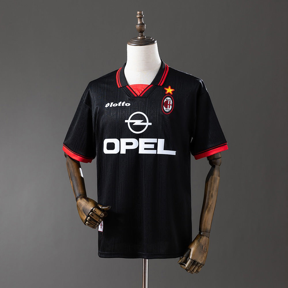 AC Milan 1997/98 Away Retro Kit front view