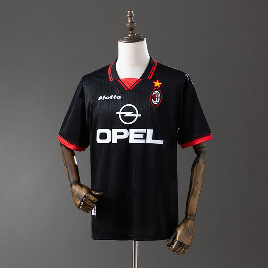 AC Milan 1997/98 Away Retro Kit front view